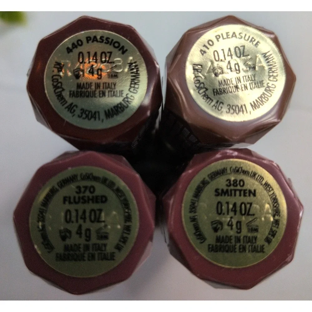 SEALED LOT 4🥰Milani Lip Stick Stain Pleasure Smitten Flushed Passion Made Italy